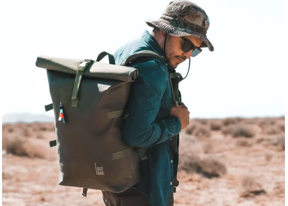 GOTBAG ROLLTOP バックパック ”MADE OF OCEAN PLASTIC”